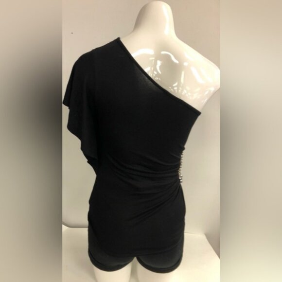 MOA MOA ONE SHOULDER BLOUSE in size medium - Picture 4 of 9